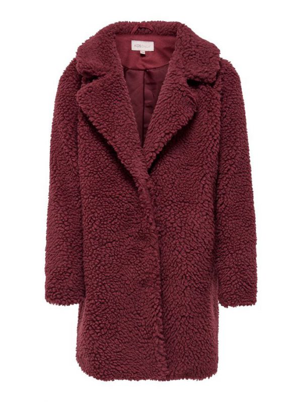 Kids Only Jas 'Newaurelia' Sherpa Pomgrenate