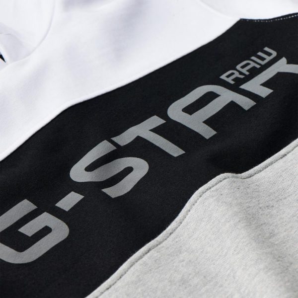 G Star Hoodie SQ15096 Industrial Grey - Image 3