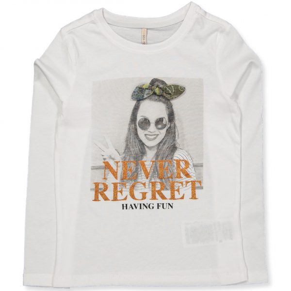Kids Only Longsleeve Top Tenna White