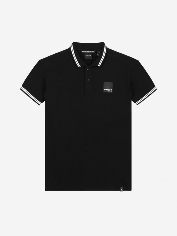 Nik & Nik Polo Kiron Black