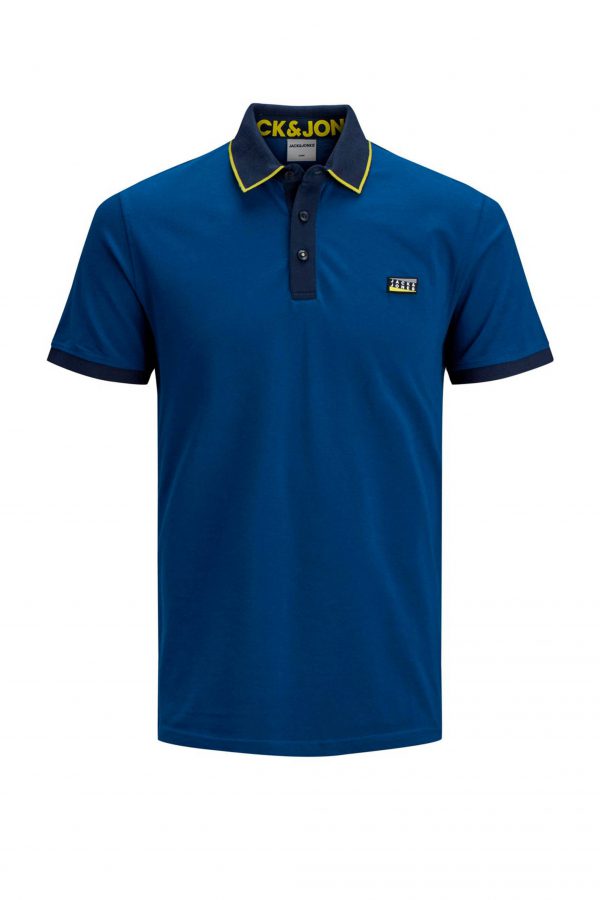 Jack and Jones Charming Polo SS JR Navy Peony