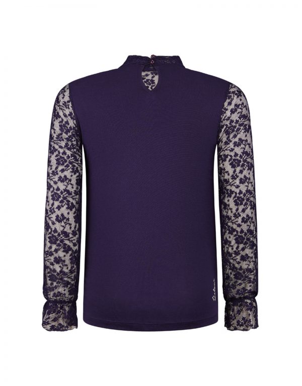 Retour Shirt Phouby RJG-03-200 Violet Indigo - Image 2