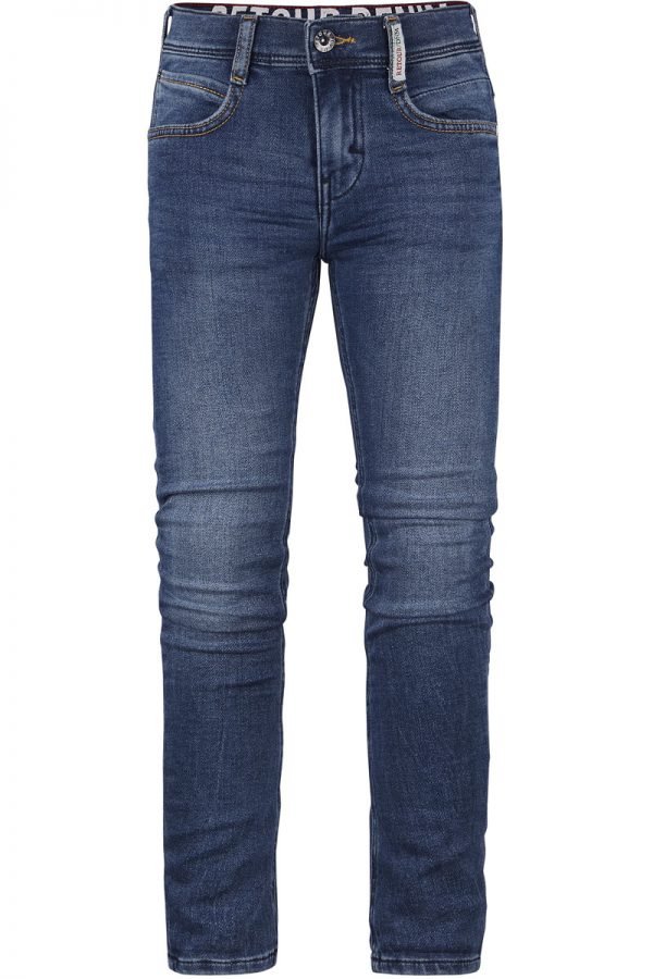 Retour Pant Luigi RJB-01-323 Medium Blue Denim Skinny Fit