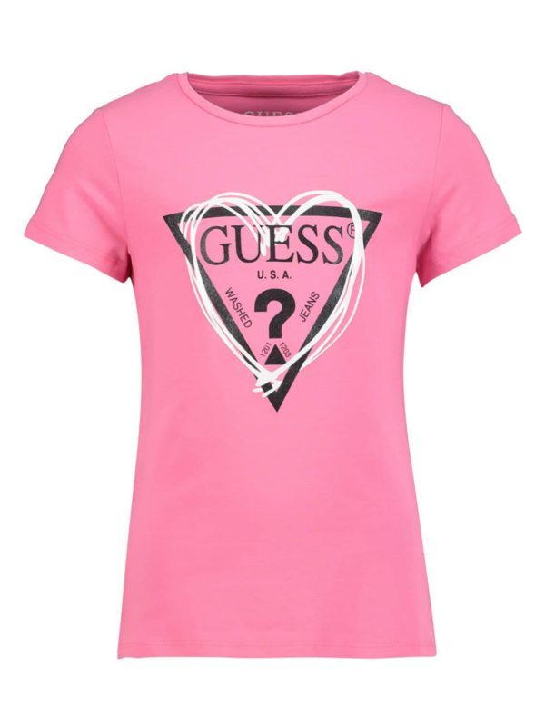 Guess Tee-Shirt K1RI00K6YW1 – G607 Pink