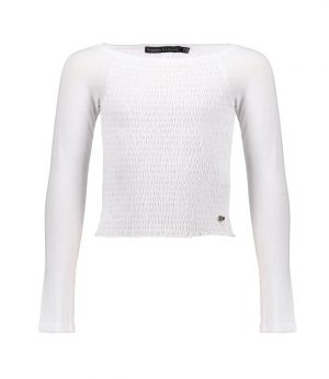 Frankie & Liberty Suzy Top FL21209 Paper White