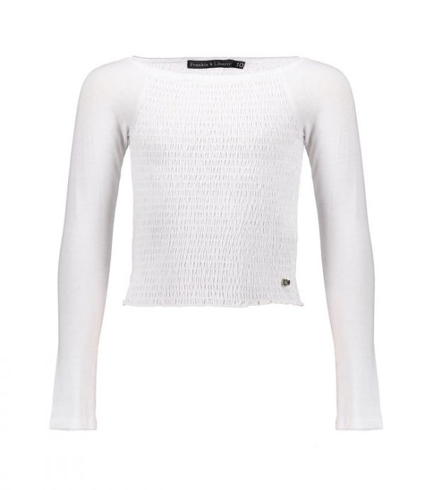 Frankie & Liberty Suzy Top FL21209 Paper White