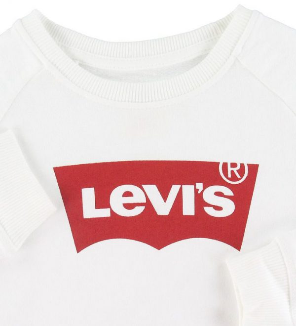 Levi’s Sweater White Red Logo 4E6660-W5J - Image 2