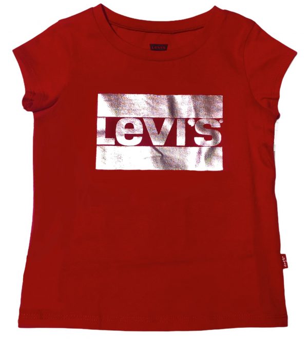 Levi’s T-shirt Super Red Shine Logo 4E4900-R6W