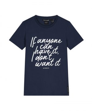 Nik & Nik T-Shirt Anyone Blauw G 8-564 2102