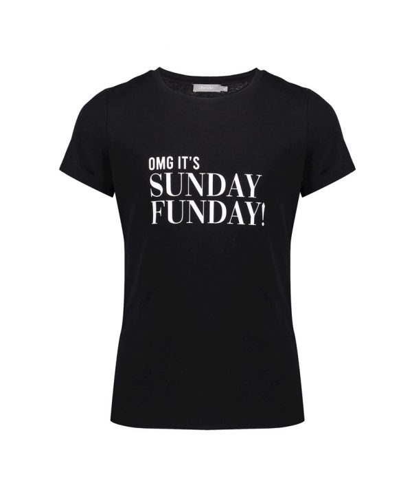 Geisha T-shirt Zwart 12332K-24