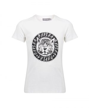 Geisha T-shirt Off-white 12085K-25