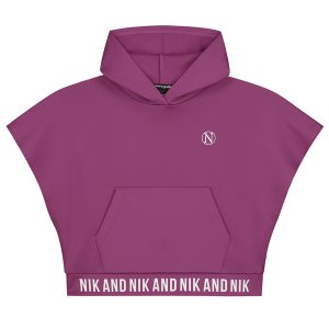 Nik & Nik Hooded Top Lindsay Raspberry G8-685-2102