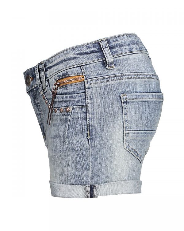Geisha Shorts Blue Denim 11002K-10 - Image 3