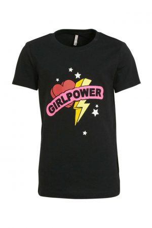 Kids Only T-Shirt Veronica Power Black