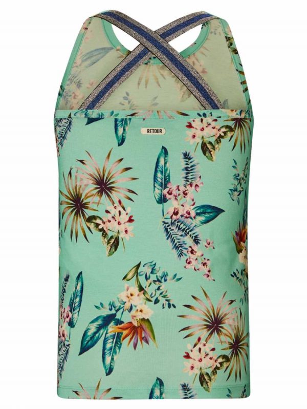 Retour Top Carlotta Misty Green - Image 2