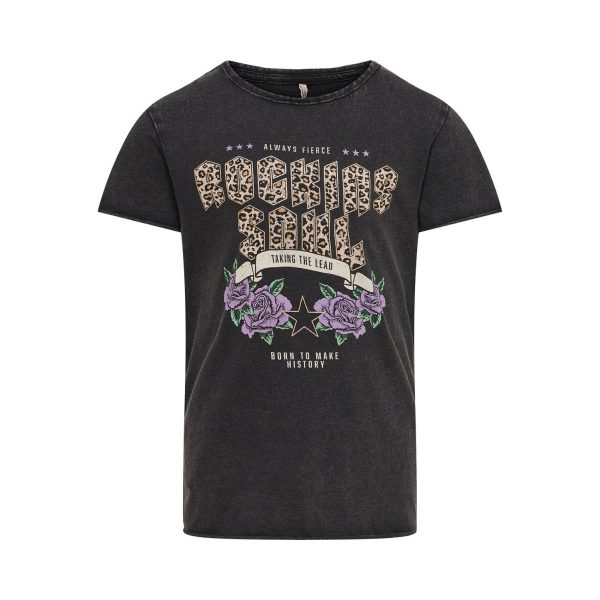 Kids Only Top Lucy Life Leo Rock Black15237708