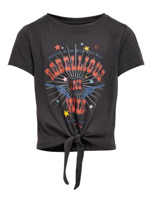 Kids Only Top Madeline Knot Black