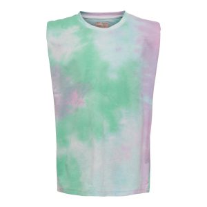 Kids Only Top Namy Padded Tie Dye White