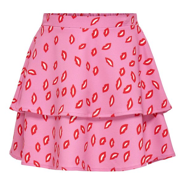 Kids Only Skirt Solveig Pink Lips