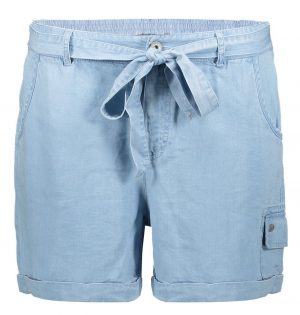 Geisha Short Blue Bleached Denim 01017K-10