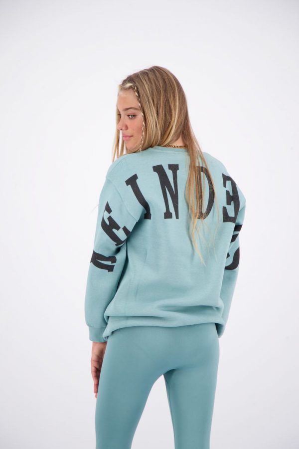 Reinders Sweater Dress - Mineral Blue