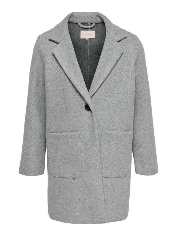 Kids Only Coat Trillion Light Grey