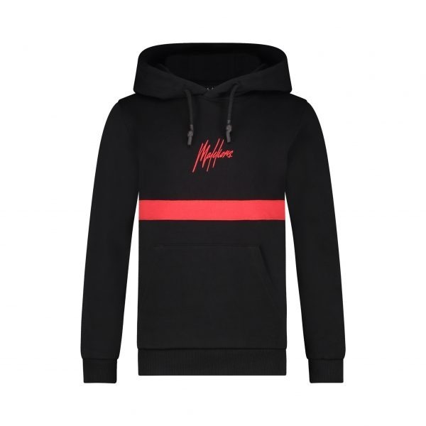 Malelions Junior Tonny Hoodie - Black / Red
