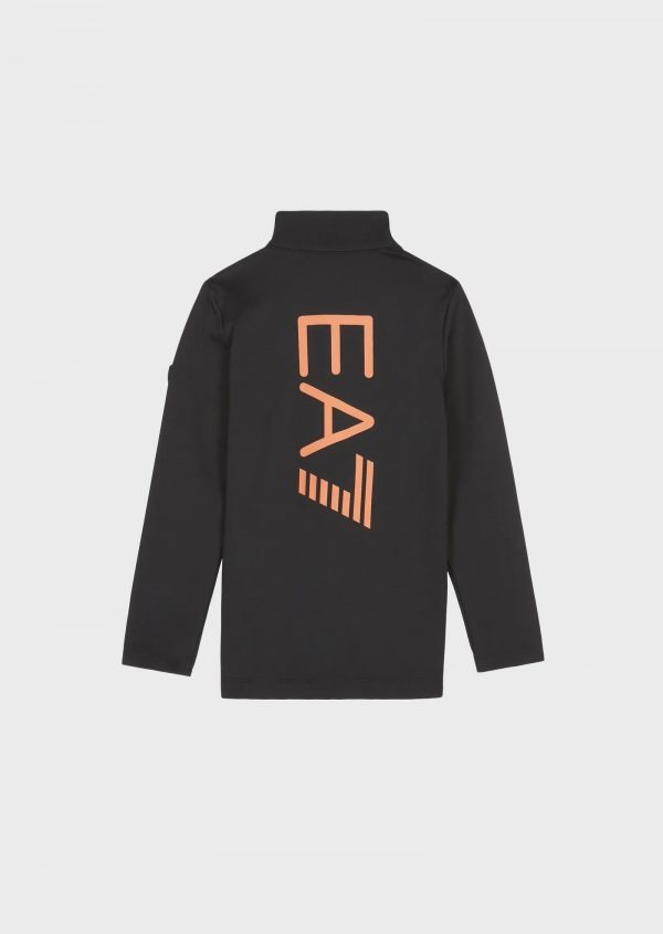 Emporio Armani EA7 Technische Fleece Sweatshirt met logo op de achterkant - Image 3