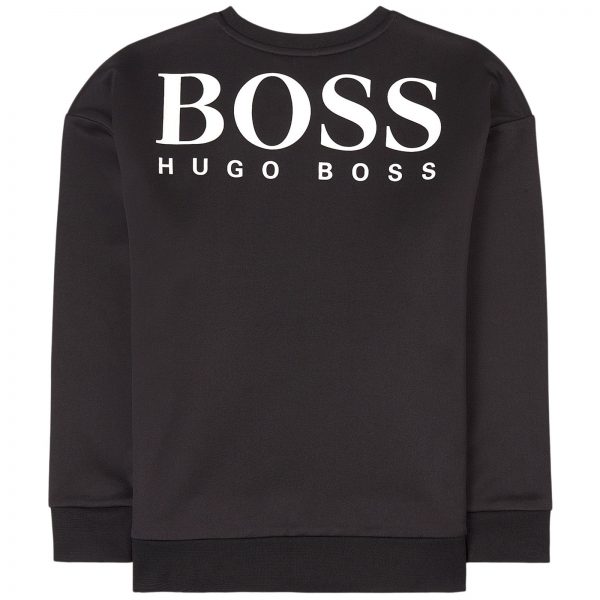 Hugo Boss sweater met logo op de rug - zwart - Image 2