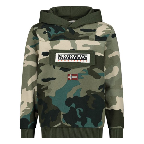 Napapijri Hoody Burgee Green