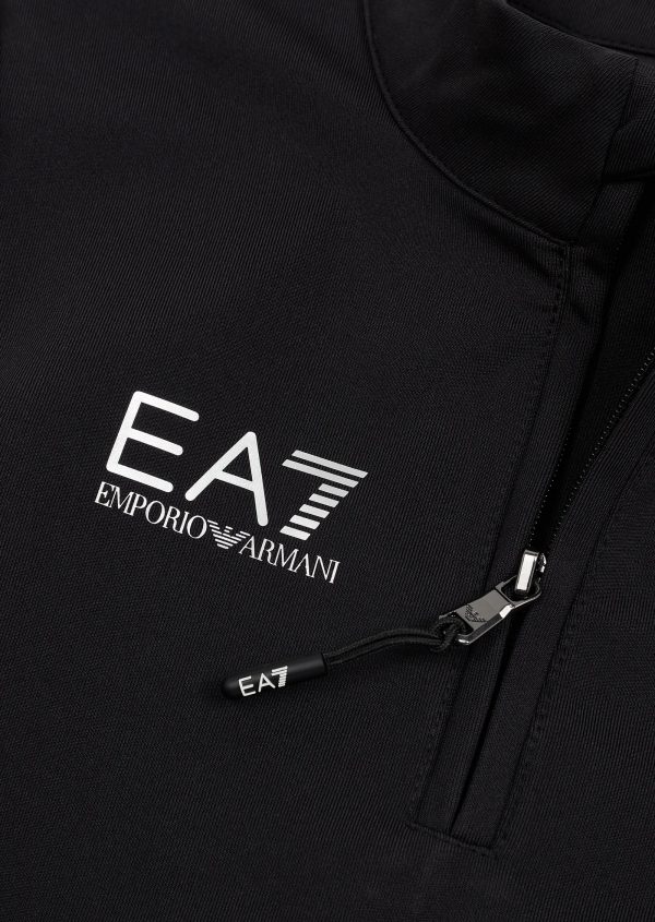 Emporio Armani EA7 Technische Fleece Sweatshirt met logo op de achterkant - Image 2