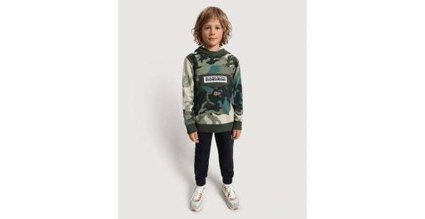 Napapijri Hoody Burgee Green - Image 3