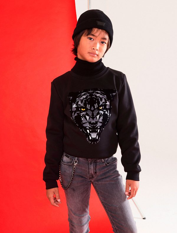 Antony Morato Sweater Tiger Black - Image 2