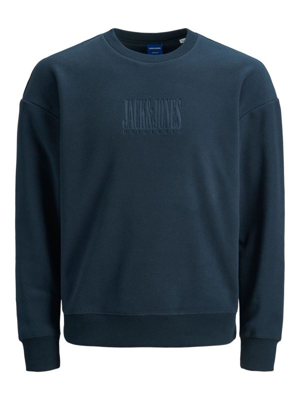 Jack & Jones Sweatshirt Nostalgia - Navy Blazer