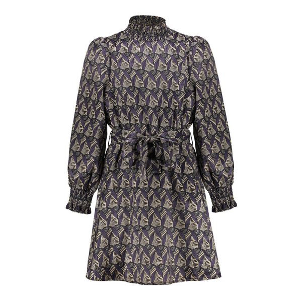 Frankie & Liberty JURK ABBY zwart / paars