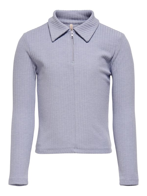 Kids ONLY Top Nella Half Zip - Cosmic Sky