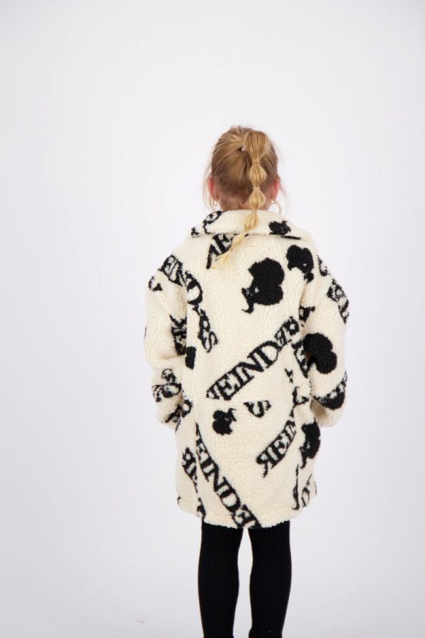 Reinders TEDDY COAT WITH ALL OVER PRINT -  Creme - Image 2