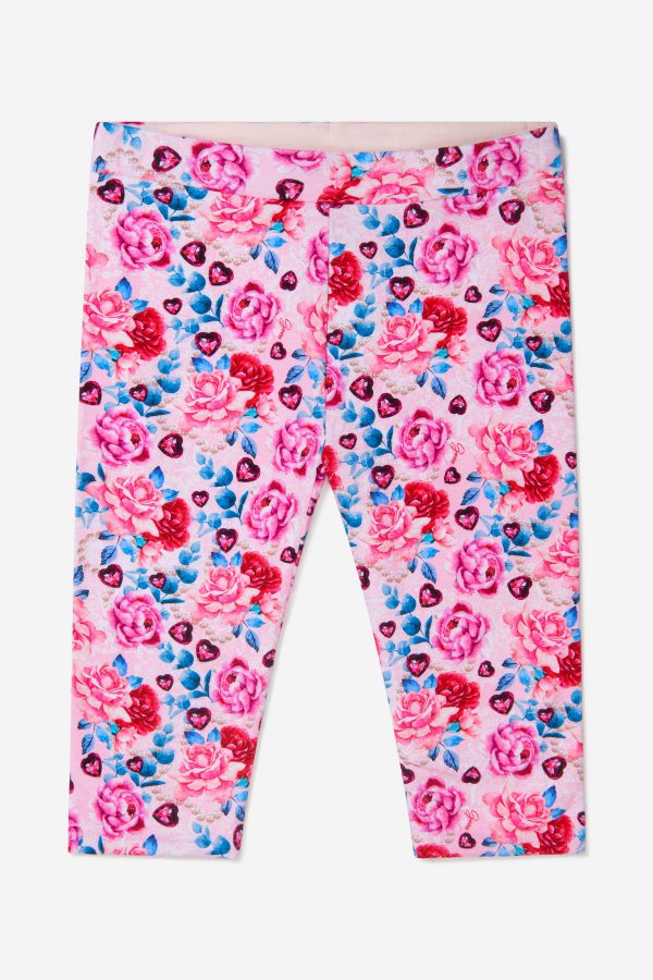 Guess Leggings Flowers Reversible - Image 2