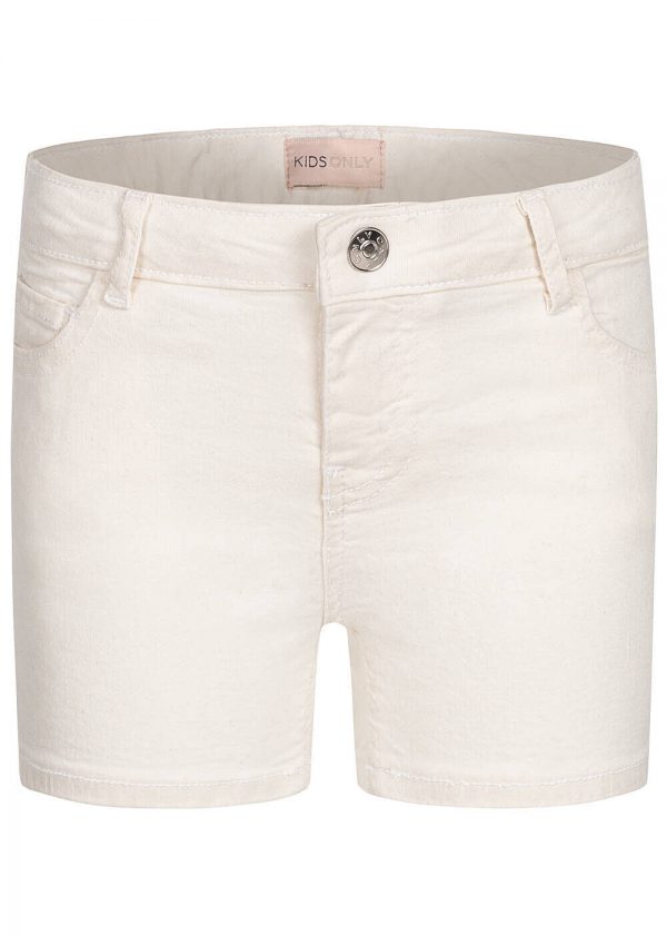 Kids Only  Shorts Amazing Regular Waist Off White