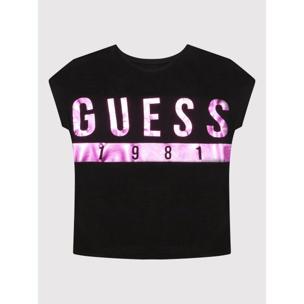 Guess Top Black - Pink