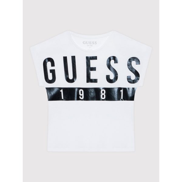 Guess Top White - Black