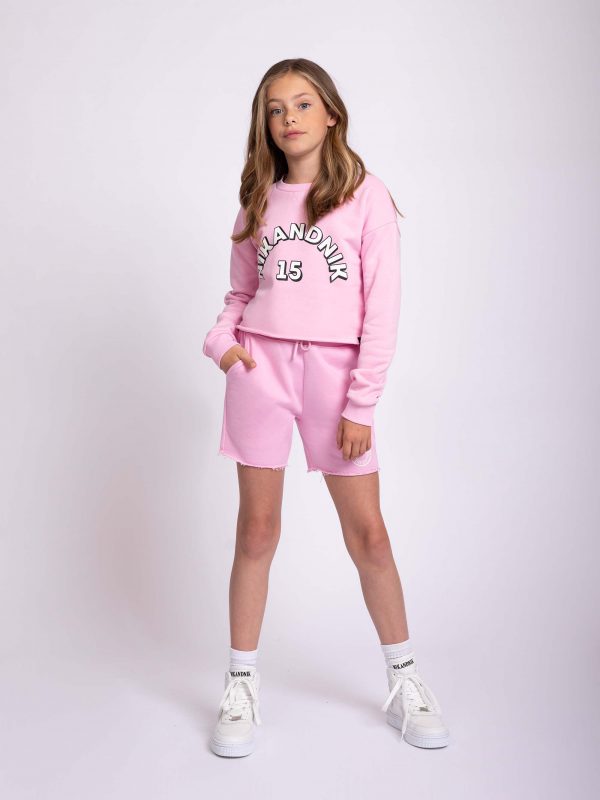 Nik & Nik HIGH WAIST SWEATSHORT JOYA Pink - Image 2