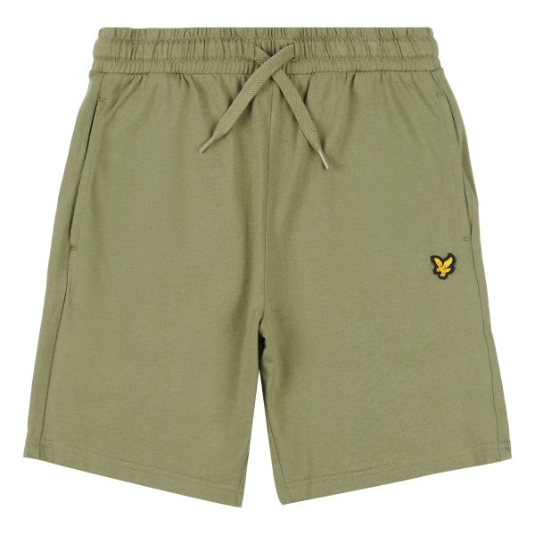 Lyle & Scott Korte broek Oil Green