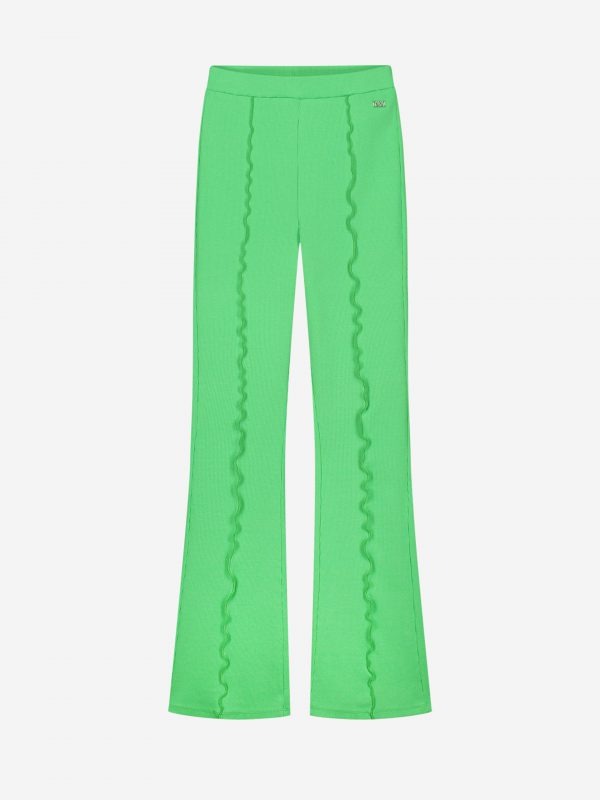 NIK&NIK FITTED RIB BROEK MET HOGE TAILLE