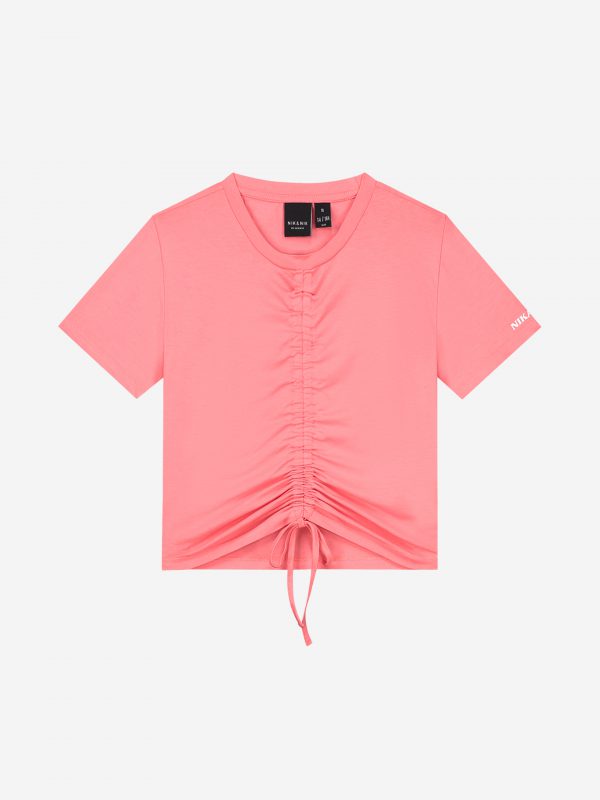 NIK&NIK T-SHIRT MET TREKKOORDJE