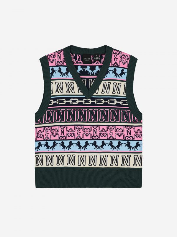 NIK&NIK SPENCER MET PRINT  GAYA
