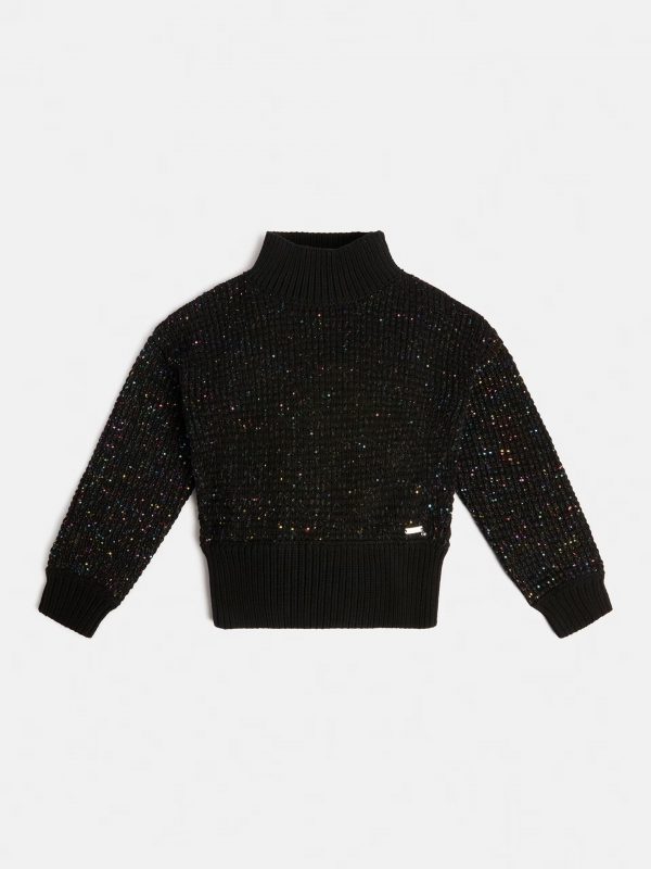 Guess Sweater met lovertjes  Black