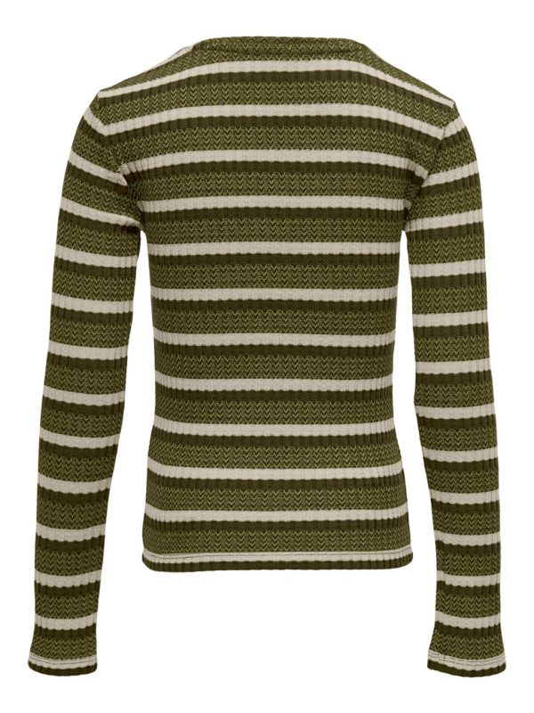 Kids Only Ria Top JRS Pumice Stone/Dark OLIVE - Image 2