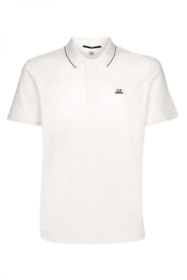 C.P. Company Polo Shirt White