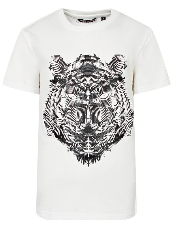 Antony Morato T-Shirt Tiger White